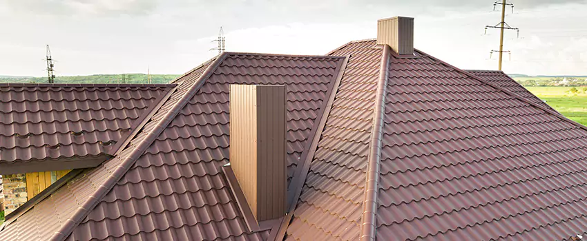 Residential Chimney Flashing Restoration in Calverton, MD