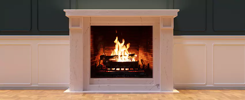 Open Flame Wood-Burning Fireplace Installation Services in Calverton, Maryland