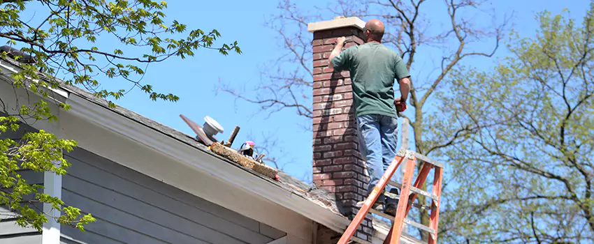 Vinyl and PVC Chimney Flashing Installation in Calverton, MD
