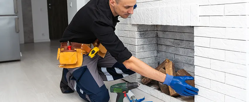 Fireplace Damaged Damper Frame Repair Services in Calverton, Maryland