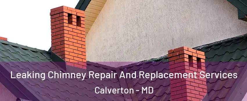  Leaking Chimney Repair And Replacement Services Calverton - MD